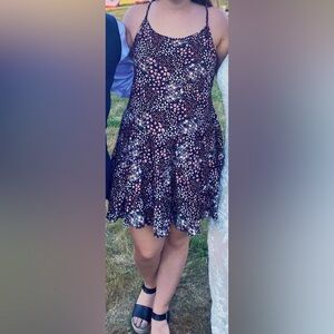 Wild Fable | Black & Floral | Flowy Dress